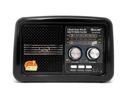 Портативна радіостанція Golon Solar Bluetooth RX-BT978S