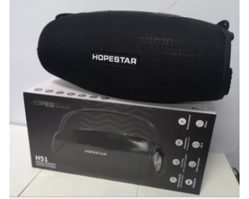 Портативная колонка Hopestar H51, bluetooth колонка, колонка беспроводная с водонепроницаемым корпусом