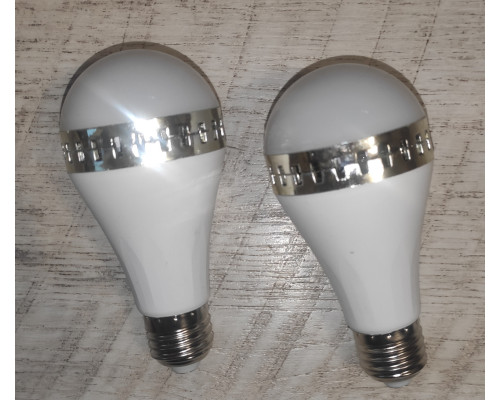 Музыкальные диско лампочки RGB LED Music Bulb E27 с пультом 2 шт/упаковке