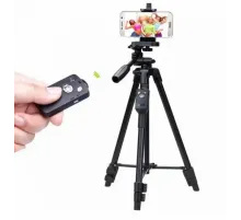 Штатив трипод с пультом ДУ профессиональный для камеры и телефона Yufeng Tripod YF-3388 Штатив трипод с пультом ДУ профессиональный для камеры и телефона Yufeng Tripod YF-3388
