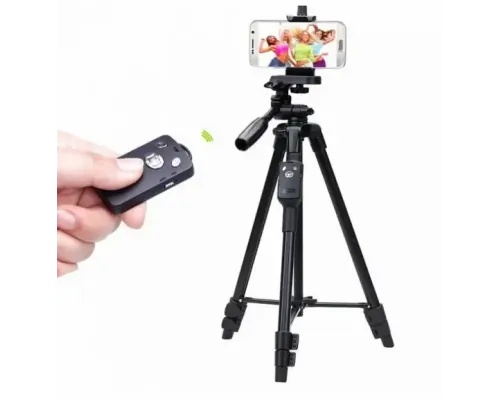 Штатив трипод с пультом ДУ профессиональный для камеры и телефона Yufeng Tripod YF-3388 Штатив трипод с пультом ДУ профессиональный для камеры и телефона Yufeng Tripod YF-3388