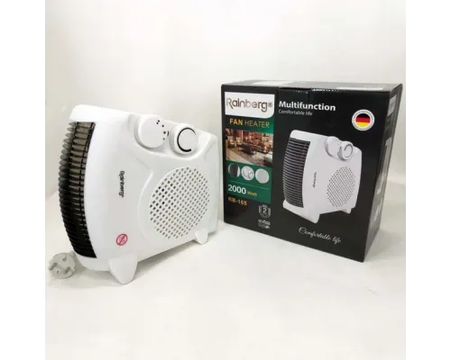 Тепловентилятор Rainberg RB-165 /обогреватель/ дуйчик/ 2000W
