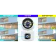 Домашня камера відеоспостереження WIFI 2DUAL LENS PTZ CAMERA APP:V380PRO 4MP