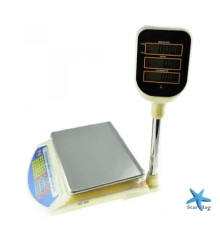 Электронные торговые весы Promotec PM 5052 настольные весы со стойкой 40 кг