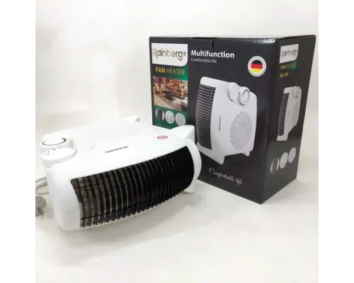 Тепловентилятор Rainberg RB-165 /обогреватель/ дуйчик/ 2000W