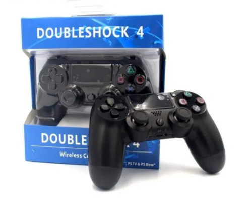 Геймпад для игровых приставок с Bluetooth Dual Shock 4 Wireless Черный Беспроводной джойстик