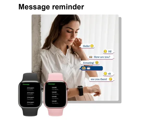 Смарт-часы LAXASFIT S9 Pro с сенсорным экраном и Bluetooth, водонепроницаемые, Черные Смарт-часы LAXASFIT S9 Pro с сенсорным экраном и Bluetooth, водонепроницаемые, Черные