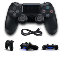 Геймпад для игровых приставок с Bluetooth Dual Shock 4 Wireless Черный Беспроводной джойстик