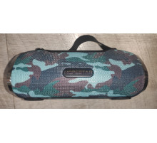 Колонка портативная музыкальная Hopestar H40 вдагозащищенная с аккумулятором BT FM хаки