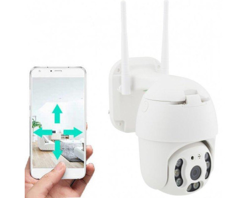 Поворотная уличная IP камера видеонаблюдения PTZ WiFi xm 2mp с удаленным доступом Поворотная уличная IP камера видеонаблюдения PTZ WiFi xm 2mp с удаленным доступом