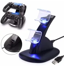 Двойная зарядная станция Charging Stand для PS4 Док станция для PS 4 геймпада