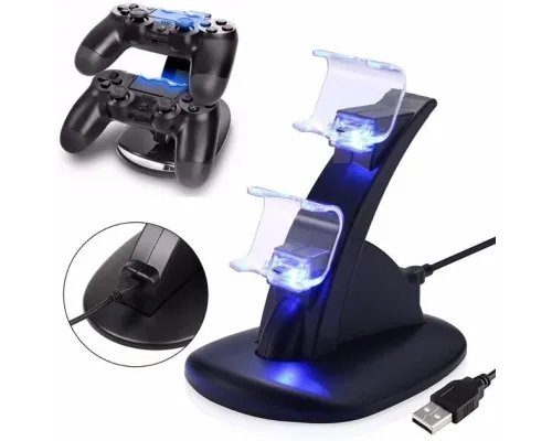Двойная зарядная станция Charging Stand для PS4 Док станция для PS 4 геймпада Двойная зарядная станция Charging Stand для PS4 Док станция для PS 4 геймпада