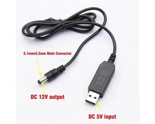 Кабель usb dc 12 v, usb проволока для подключения роутера к повербанку, DC 5.5x2.1 мм Кабель usb dc 12 v, usb проволока для подключения роутера к повербанку, DC 5.5x2.1 мм