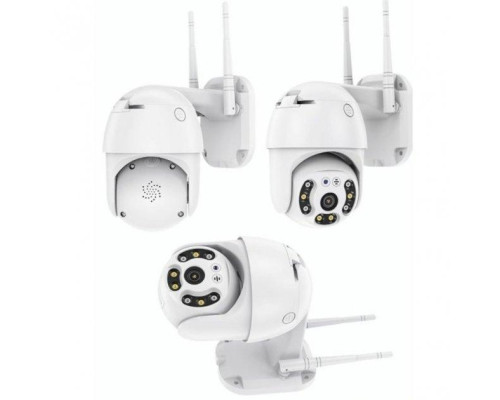 Поворотная уличная IP камера видеонаблюдения PTZ WiFi xm 2mp с удаленным доступом Поворотная уличная IP камера видеонаблюдения PTZ WiFi xm 2mp с удаленным доступом