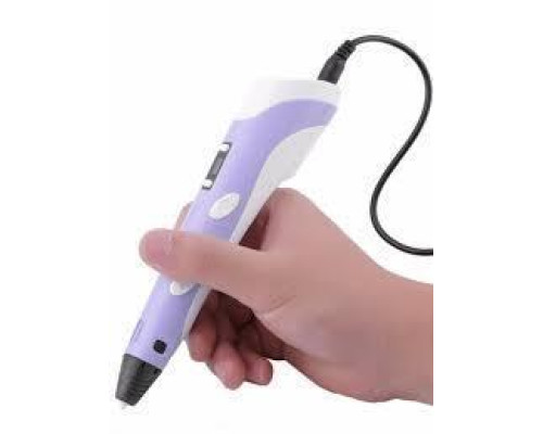 3D ручка c LCD дисплеем Pen 2 3Д принтер для рисования ФИОЛЕТОВАЯ 3D ручка c LCD дисплеем Pen 2 3Д принтер для рисования ФИОЛЕТОВАЯ