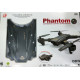 Складной квадрокоптер профессиональный Phantom D5H с WiFi камерой