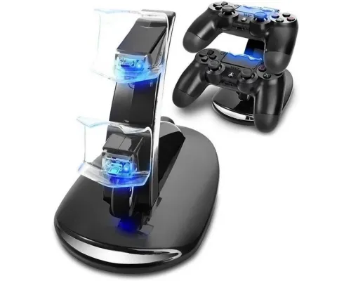 Двойная зарядная станция Charging Stand для PS4 Док станция для PS 4 геймпада Двойная зарядная станция Charging Stand для PS4 Док станция для PS 4 геймпада