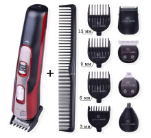 Професійна машинка для стриження Gemei GM 592 10 в 1