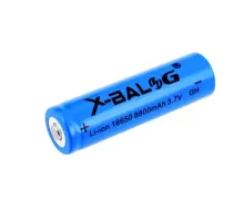 Li-ion Аккумулятор X-Balog 8800 18650, (~800mAh), синий Li-ion Аккумулятор X-Balog 8800 18650, (~800mAh), синий