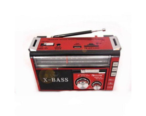 Радіоприймач GOLON RX-382 з MP3, USB + ліхтарик Радіоприймач GOLON RX-382 з MP3, USB + ліхтарик