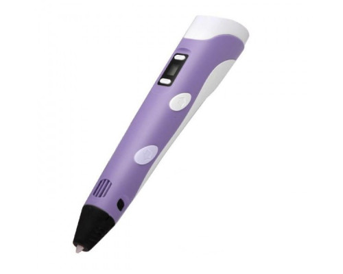 3D ручка c LCD дисплеем Pen 2 3Д принтер для рисования ФИОЛЕТОВАЯ 3D ручка c LCD дисплеем Pen 2 3Д принтер для рисования ФИОЛЕТОВАЯ