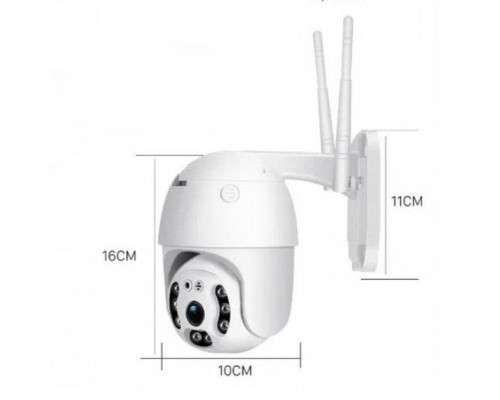 Поворотная уличная IP камера видеонаблюдения PTZ WiFi xm 2mp с удаленным доступом Поворотная уличная IP камера видеонаблюдения PTZ WiFi xm 2mp с удаленным доступом
