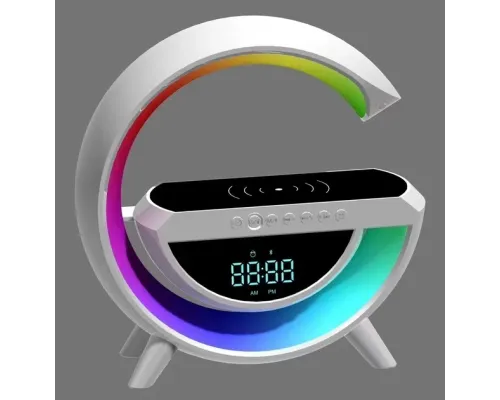 Настольная смарт лампа, ночник BT-3401 RGB Rainbow Light-Wireless Happy Light с Bluetooth колонкой + беспровод Настольная смарт лампа, ночник BT-3401 RGB Rainbow Light-Wireless Happy Light с Bluetooth колонкой + беспровод