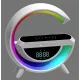 Настольная смарт лампа, ночник BT-3401 RGB Rainbow Light-Wireless Happy Light с Bluetooth колонкой + беспровод