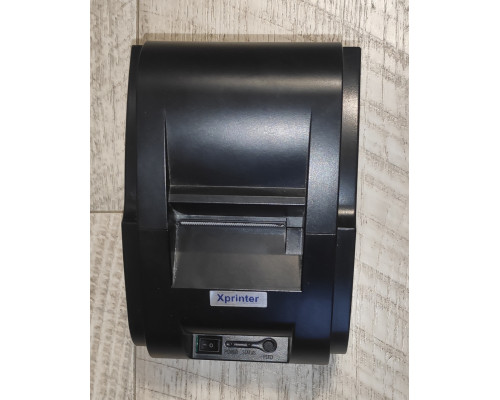 Чековый принтер принтер чеков XPrinter XP-58IIHчерный б/у