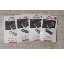 Распродажа USB флешка Atlanfa 64 gb металл