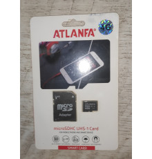 Распродажа флешка micro SD Atlanfa 4 gb 