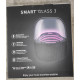Колонка музыкальная с аккумулятором Smart Glass 3 с BT 5.0 подсветкой микрофоном белая