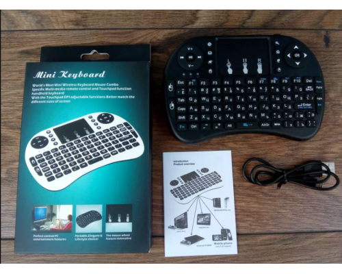 Беспроводная мини клавиатура i8 для смарт ТВ/ПК/планшетов | KEYBOARD Беспроводная мини клавиатура i8 для смарт ТВ/ПК/планшетов | KEYBOARD