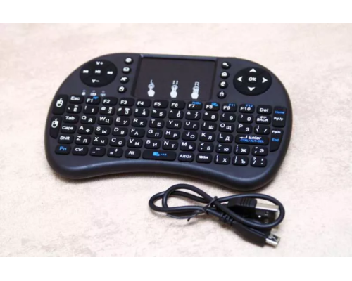 Беспроводная мини клавиатура i8 для смарт ТВ/ПК/планшетов | KEYBOARD Беспроводная мини клавиатура i8 для смарт ТВ/ПК/планшетов | KEYBOARD