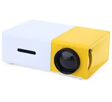 Мультимедийный портативный проектор UKC YG-300 с динамиком White/Yellow Мультимедийный портативный проектор UKC YG-300 с динамиком White/Yellow