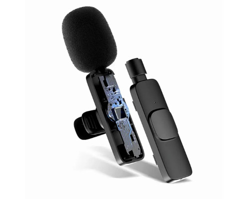 Портативний бездротовий петличний мікрофон AND-1 Type-C, Black