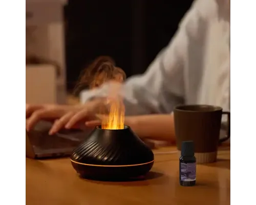 Зволожувач повітря Вулкан міні Valcano humidifier BLACK Зволожувач повітря Вулкан міні Valcano humidifier BLACK