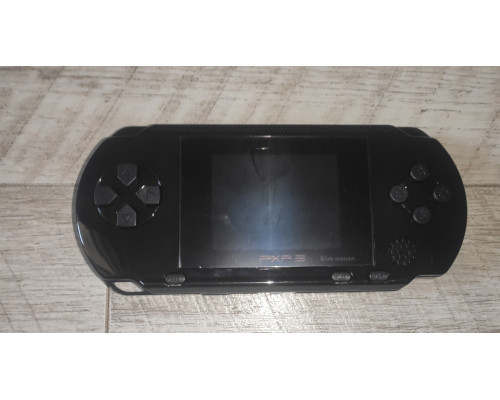 Ручная консоль приставка PXP 3 MD-2700 с аккумулятором черная