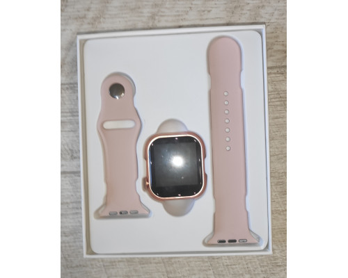 Смарт часы Smart Watch C6 с сенсорным экраном розовые Смарт часы Smart Watch C6 с сенсорным экраном розовые