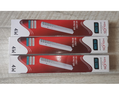 Фонарь лампа аккумуляторный с зарядкой Helios Opto HS 5206 60 LED белый Фонарь лампа аккумуляторный с зарядкой Helios Opto HS 5206 60 LED белый