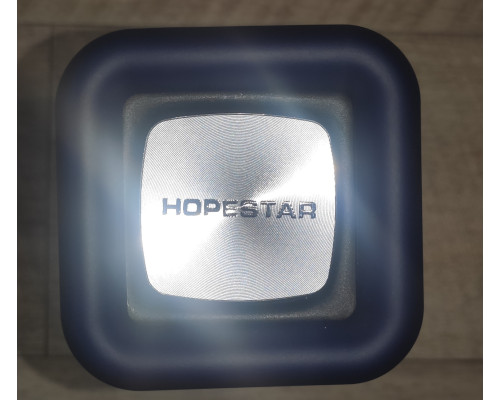 Колонка музыкальная портативная Hopestar T9 с аккумулятором BT FM флешкой синяя Колонка музыкальная портативная Hopestar T9 с аккумулятором BT FM флешкой синяя