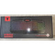 Проводная клавиатура с RGB подсветкой Jedel K504 новая черная