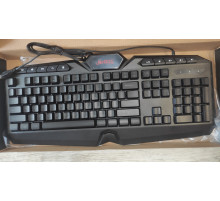 Проводная клавиатура с RGB подсветкой Jedel K504 новая черная