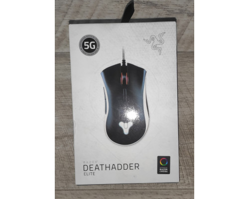 Мышь проводная игровая Razer Deathadder Elite с подсветкой Мышь проводная игровая Razer Deathadder Elite с подсветкой