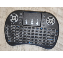 Мини джойстик клавиатура беспроводная Mini Keyboard Bluetooth черный