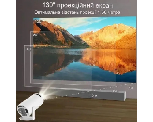 Мультимедійний портативний мініпроєктор Magcubic HY300 Android 12 З підтримкою Wi-Fi Bluetooth 4K UHD Мультимедійний портативний мініпроєктор Magcubic HY300 Android 12 З підтримкою Wi-Fi Bluetooth 4K UHD