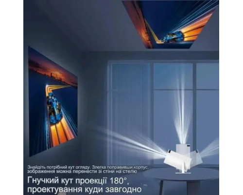 Мультимедійний портативний мініпроєктор Magcubic HY300 Android 12 З підтримкою Wi-Fi Bluetooth 4K UHD Мультимедійний портативний мініпроєктор Magcubic HY300 Android 12 З підтримкою Wi-Fi Bluetooth 4K UHD