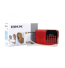 Радиоприёмник аккумуляторный BKK S61 Радио колонка с FM USB MicroSD