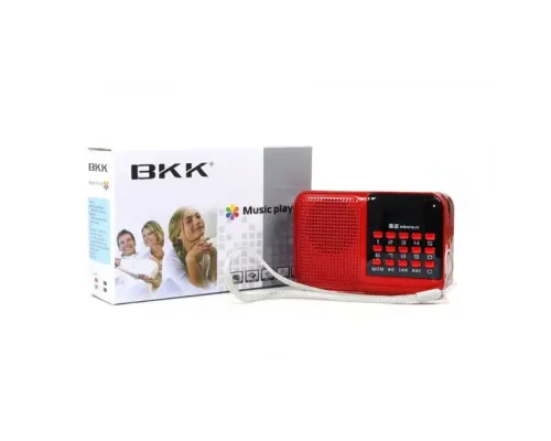 Радиоприёмник аккумуляторный BKK S61 Радио колонка с FM USB MicroSD Радиоприёмник аккумуляторный BKK S61 Радио колонка с FM USB MicroSD