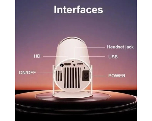 Мультимедійний портативний мініпроєктор Magcubic HY300 Android 12 З підтримкою Wi-Fi Bluetooth 4K UHD Мультимедійний портативний мініпроєктор Magcubic HY300 Android 12 З підтримкою Wi-Fi Bluetooth 4K UHD